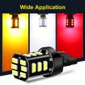 1PC T20 LED Bulbs Car Light 7443 7440 W21/5W LED W21W P21/7W 3156 3157 Auto Turn Signal Reverse Brake Lamp 12V White Red Yellow. 