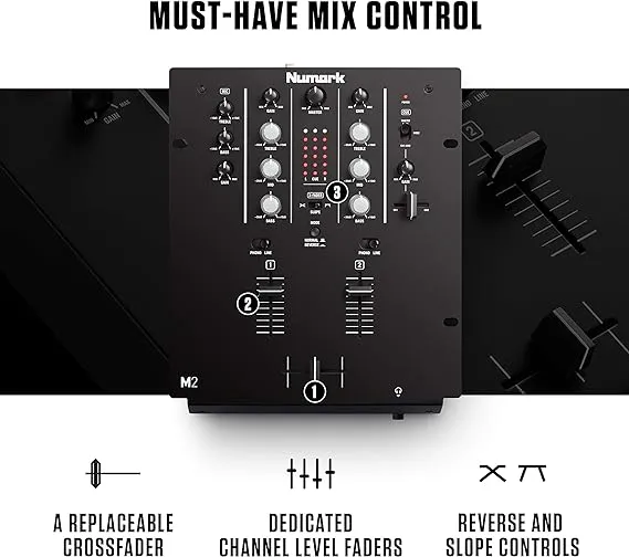 Professional%20Audio%20Mixer%20for%20DJ%20%E2%80%93%20Numark%20M2%202-Channel%20DJ%20Mixer%20%E2%80%93%20Professional%20Audio%20Mixer%20for%20DJ%20Setup,%20Clubs,%20Parties%20&%20Studio%20Use,%20Entry-Level%20Yet%20Powerful%20DJ%20Sound%20Mixer%20(Branded%20Like%20a%20New)%20-%20Image%206