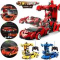 Remote Control Robot Car 2 in 1 deformation Car Toys For Kids. 