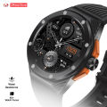 Dany Evolution Smartwatch with Amoled Display, Smart Watch For Android and iOS Phones, Bluetooth Calling SmartWatch Heart Rate Sleep Monitoring IP67 Waterproof, Health Fitness Tracker Watch for Men & Women With 1 Year Brand Warranty Authentic Smartwatches. 