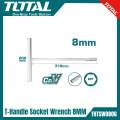 TOTAL T-Handle Socket Wrench 8MM THTSW0806. 