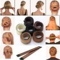 Hair Styling Set Clip Braid Hair Ponytail Tool Hair Accessory Magic Hair Styling Multi Function Hair Donut girls Hair Accessories French Twist Magic DIY Tool Bun Hair Maker. 