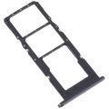 For Samsung Galaxy A24 SM-A245 Original SIM Card Tray + SIM Card Tray + Micro SD Card Tray (Black). 