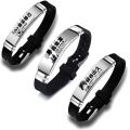 Anime My Hero Academia ID Bracelet Stainless Steel Silicone Bracelets Trendy Midoriya Izuku Bakugou Katsuki Bangles Jewelry. 
