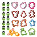 Sandwich Cutter Set for Kids Easter Animal Dinosaur Stainless Steel Bread Mould Metal Forms Cookie Cutters Biscuit Mold Tools. 