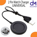 2 pin Smart Watch USB Charging Cable for T500 T600 T700 Ultra Series 8/9 for touch watch For Smart Watch Universal 2pin Chrager. 