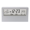 Transparent LCD Digital Clock. 