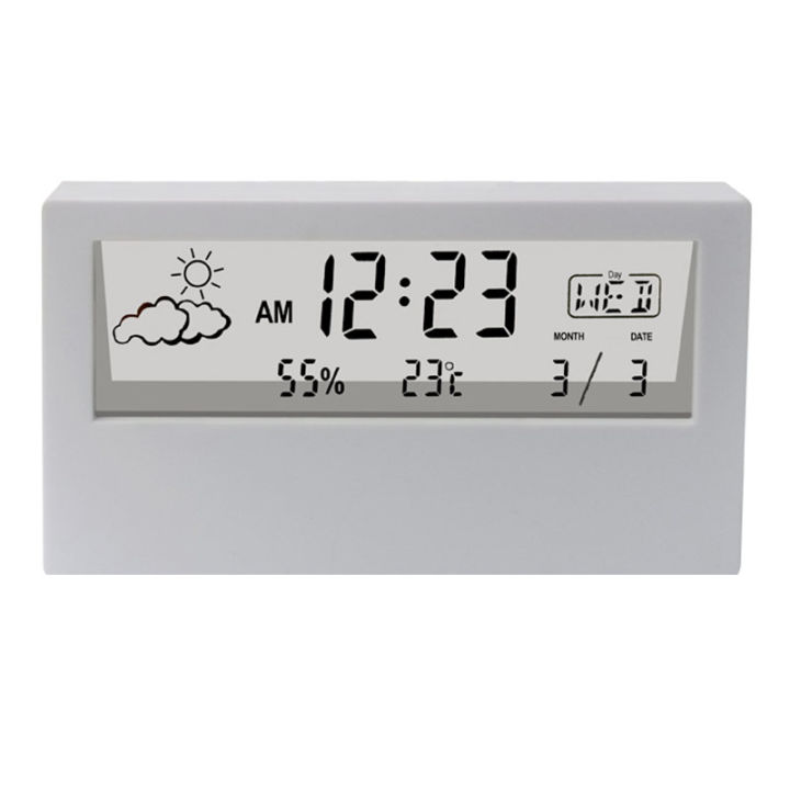 Transparent LCD Digital Clock