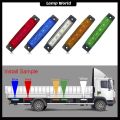 Super Bright Truck Side Marker Indicator Light Turn Signal Lamp 12V 24V LED Auto Car Bus Lorry Trailer Tail Warning Lamp Brake Lights. 