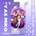 Genshin Impact Towels Anime Shenhe Yae Miko Zhongli Cartoon Bath Towel 35*75 CM. 