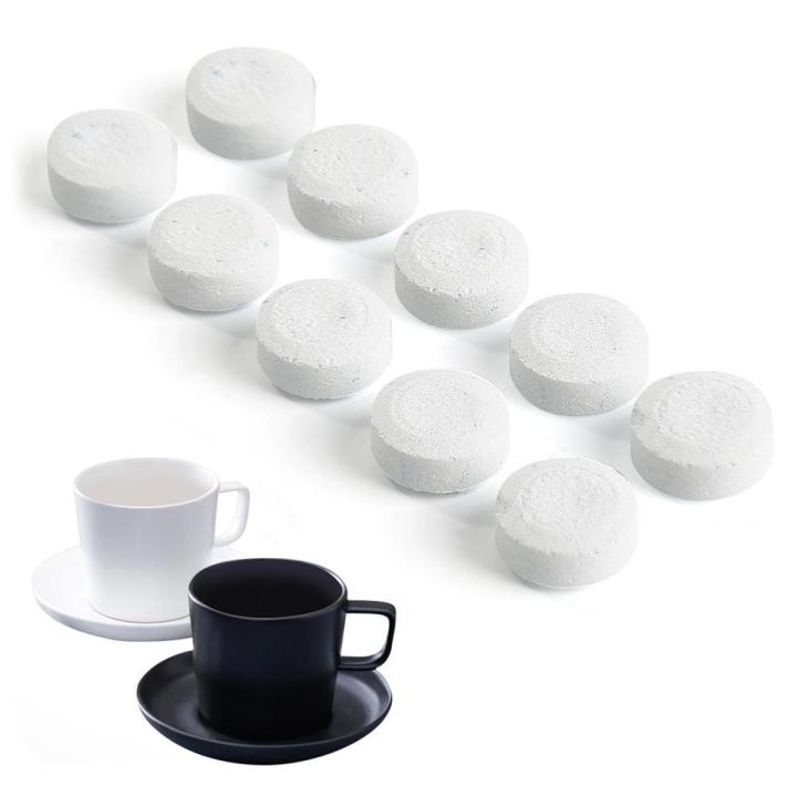 10 pcs Coffee machine cleaning tablet effervescent tablet descaling agent