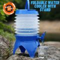 Foldable Collapsible Water Cooler Dispenser for Camping Parties BBQ Picnic Drink Dispenser. 