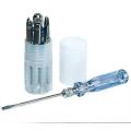 Screw Driver Set - Electric Tester - Interchangable 9 In 1 - Multi. 