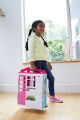 Barbi Dollhouse Portable 1-Story Playset With Pool. 