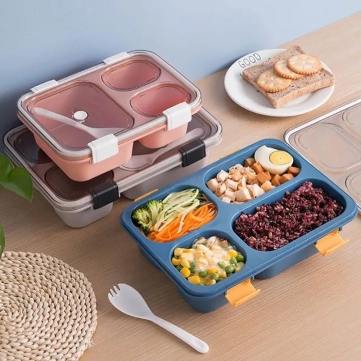 Lunch%20Box%20Multi%20Compartment,%20Compact%20Multi%20Grid%20Japanese%20Style%20Lunch%20Container,%20Microwavable%20Bento%20Box%20for%20Work%20-%20Image%205