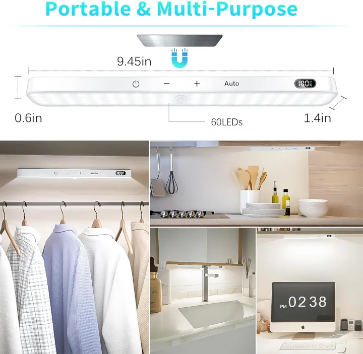 ABCidy%20Cabinet%20Lighting,%2060%20LED%20Motion%20Sensor,%20Pack%20of%203%20Under-Unit%20Lights,%20Kitchen%20Rechargeable,%20Battery%20Level%20Display,%206000%20K%20Cabinet%20Light%20for%20Wardrobe,%20Stairs,%20Cupboard,%20Kitchen,%20Bedroom%20%5BEnergy%20Class%20E%5D%20-%20Image%204