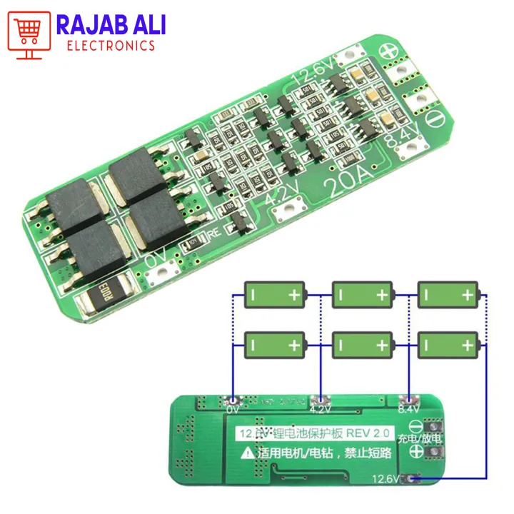 New%203S%2020A%2012.6V%20Lithium%20Iron%20Phosphate%20BMS%20Protection%20Board%20for%20RC%20Vehicles%20-%20Image%202