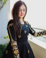 Elegant Heavy Embroidered Maxi Dress for Women 2-Piece - Fancy Wedding Dresses for Women. 