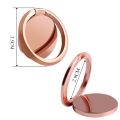 Metallic 360° Rotatable Finger Ring  Phone Socket Phone Holder Worktable For Magnetic Phone Stand. 