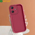 UCUC for Infinix Hot 30 Play Back Cover Solid Color Ladder Camera Soft Rubber Protection Phone Case. 