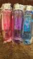 clear transparent plastic water bottles steel cap bottle for school kids, sports out door kitchen, home daily purpoe uases. 