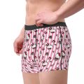 Hello Kitty Pattern Boxer Shorts For Homme 3D Printed Cartoon Underwear Panties Briefs Breathable Underpants. 