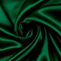 Dark Green Pure Korean Satin Silk Fabric 54 Inch Arz. 