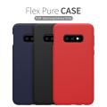 Nillkin for Samsung Galaxy S10e Liquid Silicone Case, Flex Pure Cases Soft Smooth Cell Phone Back Cover. 