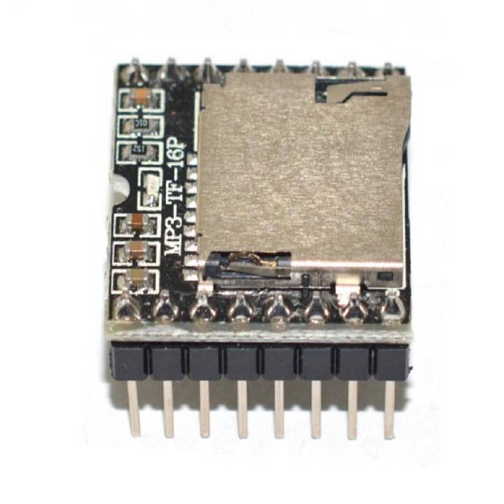 Open source (MP3-TF-16P) Mini MP3 Player Module with Simplified Output Speaker TF Micro SD Card U Disk for Arduino