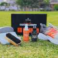 SNEAKYEAR - Essential Cleaning Kit Includes (Sneaker Cleaner, Instant Shiner, Microfiber Cloth, and Soft Bristles Small Shoe Brush) for Suede, Nubuck, AJ, & Nike , Shoes clean, Shoes shine , instant cleaning kit.. 