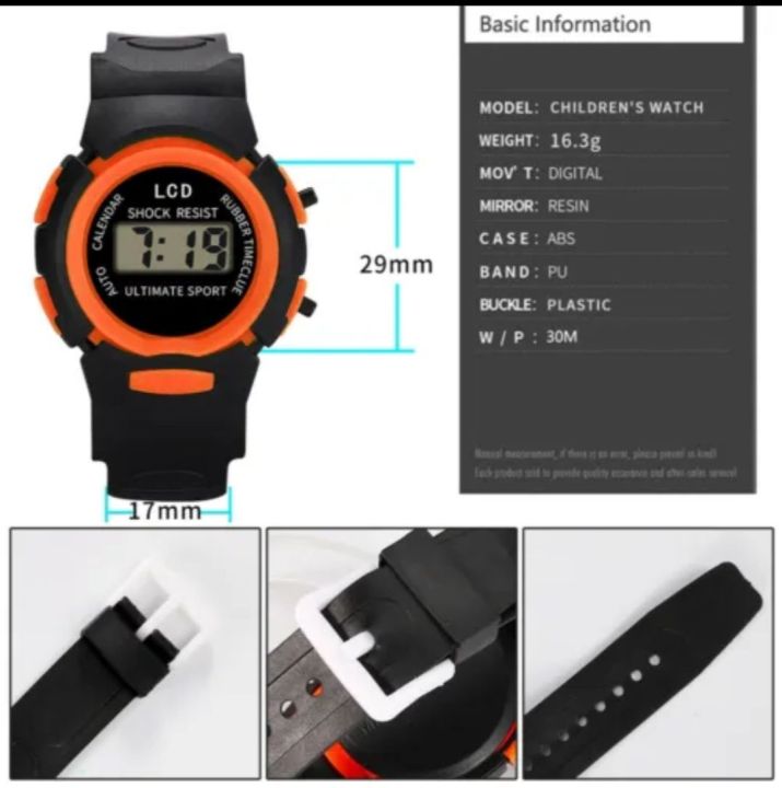 Kids%20watch%20silicone%20black%20straps%20round%20shape%20digital%20watch%20-%20Image%202
