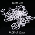 Large Chicken Anti-Pecking Beak Clamps – Plastic Nose Clips - Nose Pins for Poultry. 