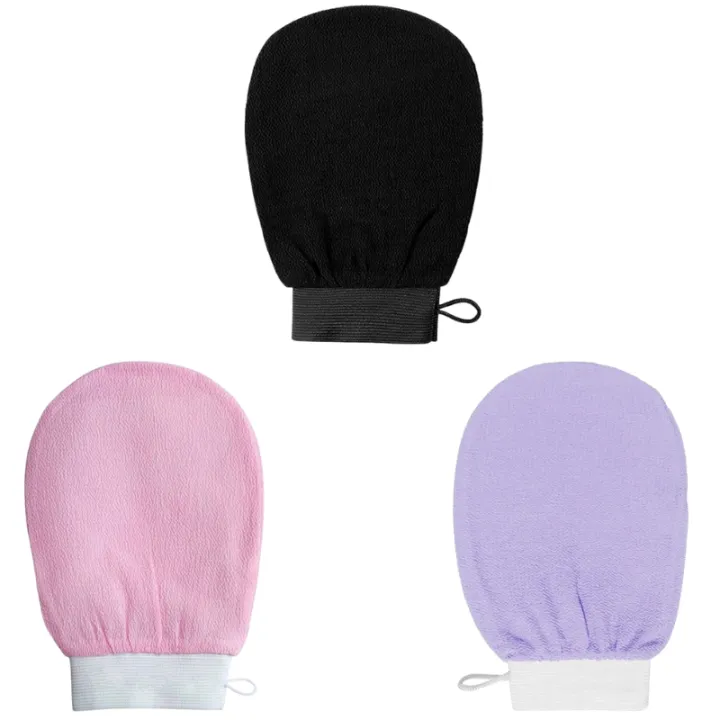 1%20Pc%20Exfoliating%20glove%20Massage%20Mitt%20Back%20Scrubber%20Dead%20Skin%20Remover%20Moroccan%20Exfoliating%20Gloves%20-%20Image%203