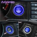 Push Button Sticker Car Engine Start Button Sticker Easy Install Decorative Decal for Car Accessories Self Adhesive Push Button Cover Start Stop Engine Sticker. 