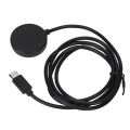 Smart Watch Charging Dock Magnetic 3.3ft Cable Black Smart Watch Charger for Gear Sport. 