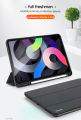 Ipad Air 5 Smart Tablet Case 10.9" with Stylus Pen Slot for iPad 10.9 (2020) (2022) & Pro 11" 2018. 
