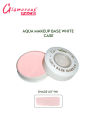 Glamorous Face Aqua Makeup Base White Casing, Bridal Base, Professional Base, Wet Foundation, Oil Free Foundation, Lonlasting Foundation. Shade 1W. 