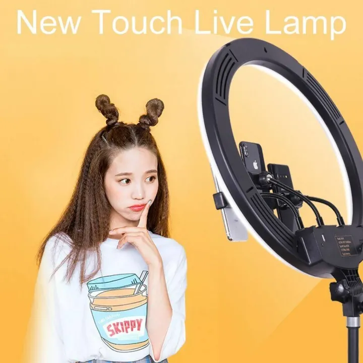45cm%20LED%20Ring%20Light%20Set,%20Ring%20Light,%20Professional%20Live%20Photography%20Fill%20Light,%20with%207.5ft%20Long%20Tripod%20stand%20-%20Image%203