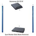 Samsung Galaxy A9 2018 Complete all Sides Border Matte Protector For Samsung Galaxy A9 2018 - 2pcs. 