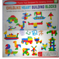 Starter DIY Building Blocks Manual Assemble Jigsaw Puzzle Craft Kids Intelligence and Educational Toys - Letter Threaded / Gear / Beautiful Dudu / Digital Inset / Childlike Heart /BulIet /Block Building. 