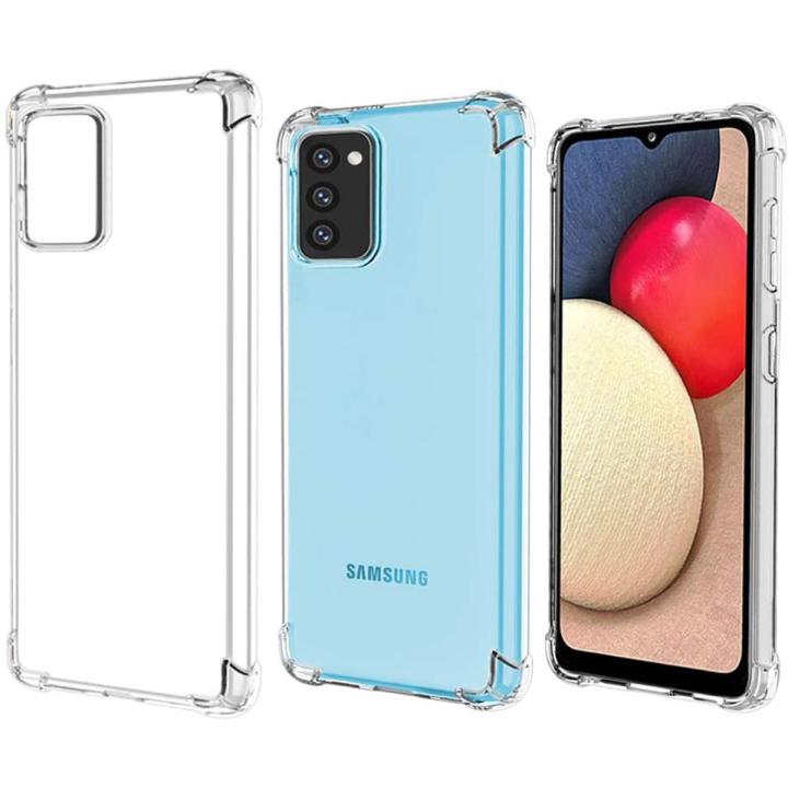 Samsung Galaxy A02s Transparent Bumper Back Cover