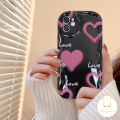 MissConnie For Tecno Spark 10C 20C Go 2023 2024 10 Camon 20 Infinix Hot 10Lite 20i 8 30i 40i POP Hot 12 30 9 10 11 20 10T Play Note 12 G96 30 Pro Smart 7 5 6 Plus Fashion Creative Cute Pink White Black Love English Letter Soft Cover. 