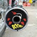 New Silencer Sticker For BIke Honda 125 Silencer Tikki Bike Sticker Car Sticker, Bike Stickers, Car Accesories. 