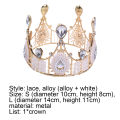 Crown Cake Topper Beautiful Decorative Fashion Birthday Cake Decorating Tool Crown Cupcake Topper for Girl. 