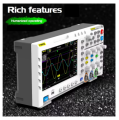 FNIRSI 1014D Digital Oscilloscope 2 In 1 Dual Channel Input Signal Generator 100MHz* 2 Analog Bandwidth 1GSa/s Sampling Rate. 