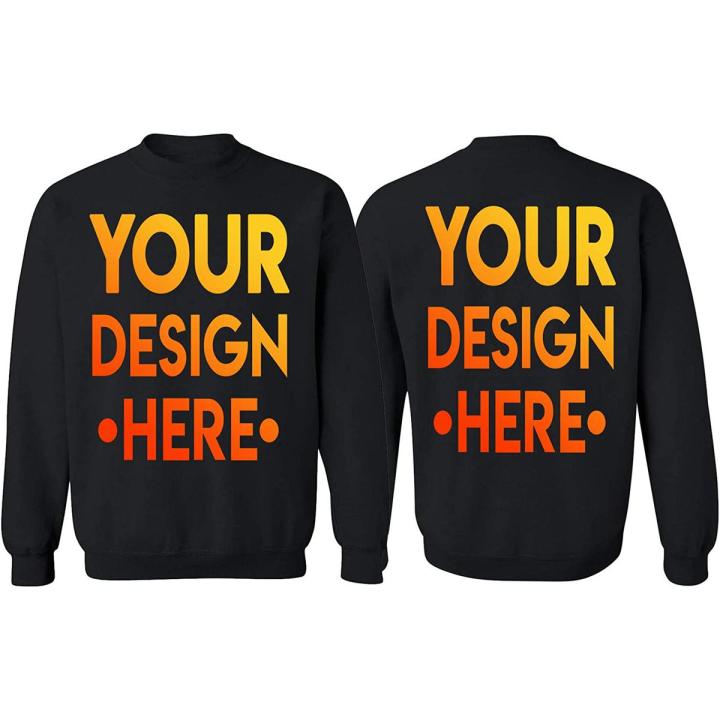 Design your own custom sweatshirts