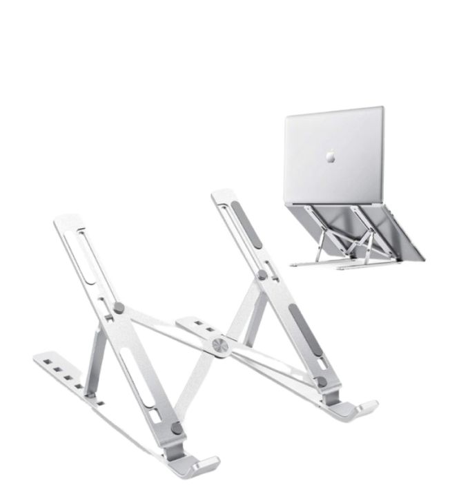 Adjustable Aluminium Laptop Stand and Tablet Stand