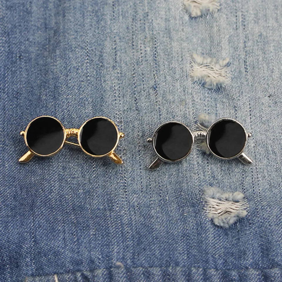 Sunglasses Men's Badge Brooch Pin Lapel Pin Bag Shirt Suit Wedding