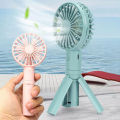 Handheld Fan Usb Rechargeable Mini Portable Air Cooler Creative Desktop Fan Foldable Handheld Electric Summer Cooling Fan. 