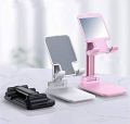 Mobile and Tablet Holder Adjustable Flexible Stand Compact and Portable for Study and Office Use Compatible with All Mobile Sizes. 